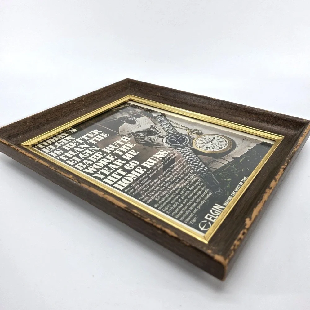 Elgin vintage framed